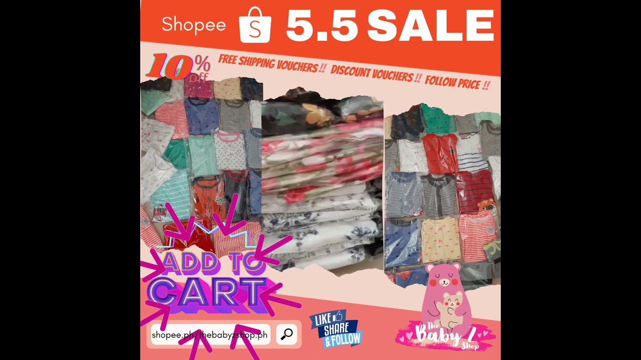 Shopee 5.5 SALE promotional video - The Baby Z Shop