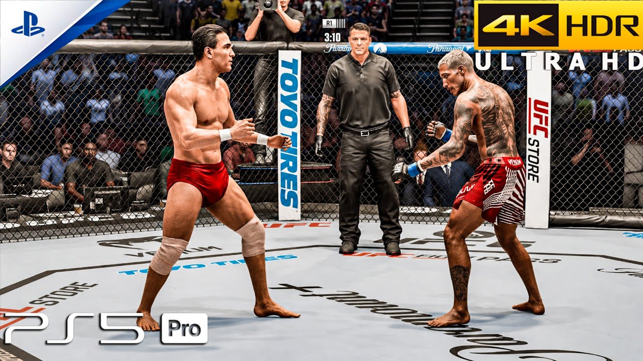 UFC 6 (PS5 Pro) 4K 60FPS HDR Геймплей | Кен Шэмрок против Чарльза Оливейры | UFC White House 250