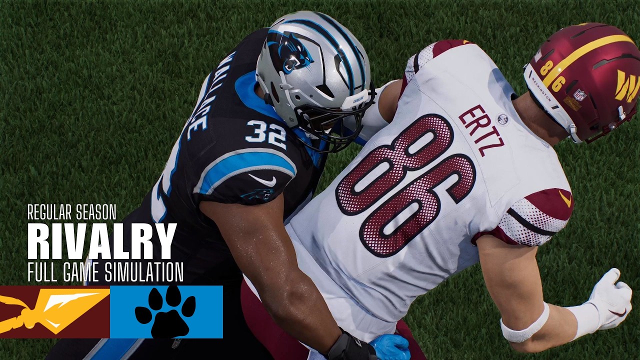 Commanders vs. Panthers | 2026 Rivalry Game | Madden NFL 26 Simulation