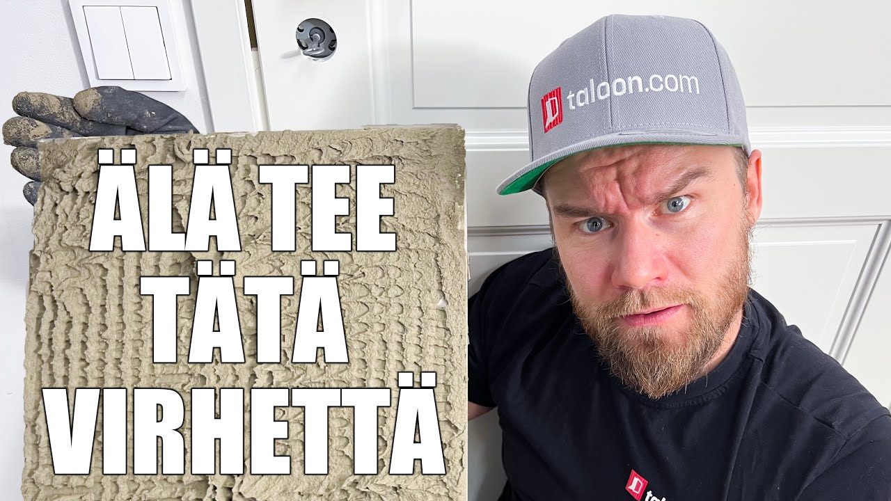 Yleisimmät virheet laatoituksessa / Lattiaremontti osa 2/4 - Taloon com