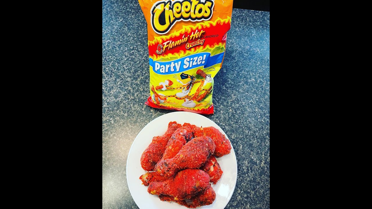 Hot Cheeto Chicken Drumsticks