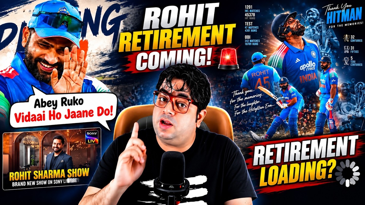 🚨😱 BREAKING NEWS💔ROHIT RETIREMENT COMING ?The Truth Behind The Huge Rumors! #rohitsharma #retirement