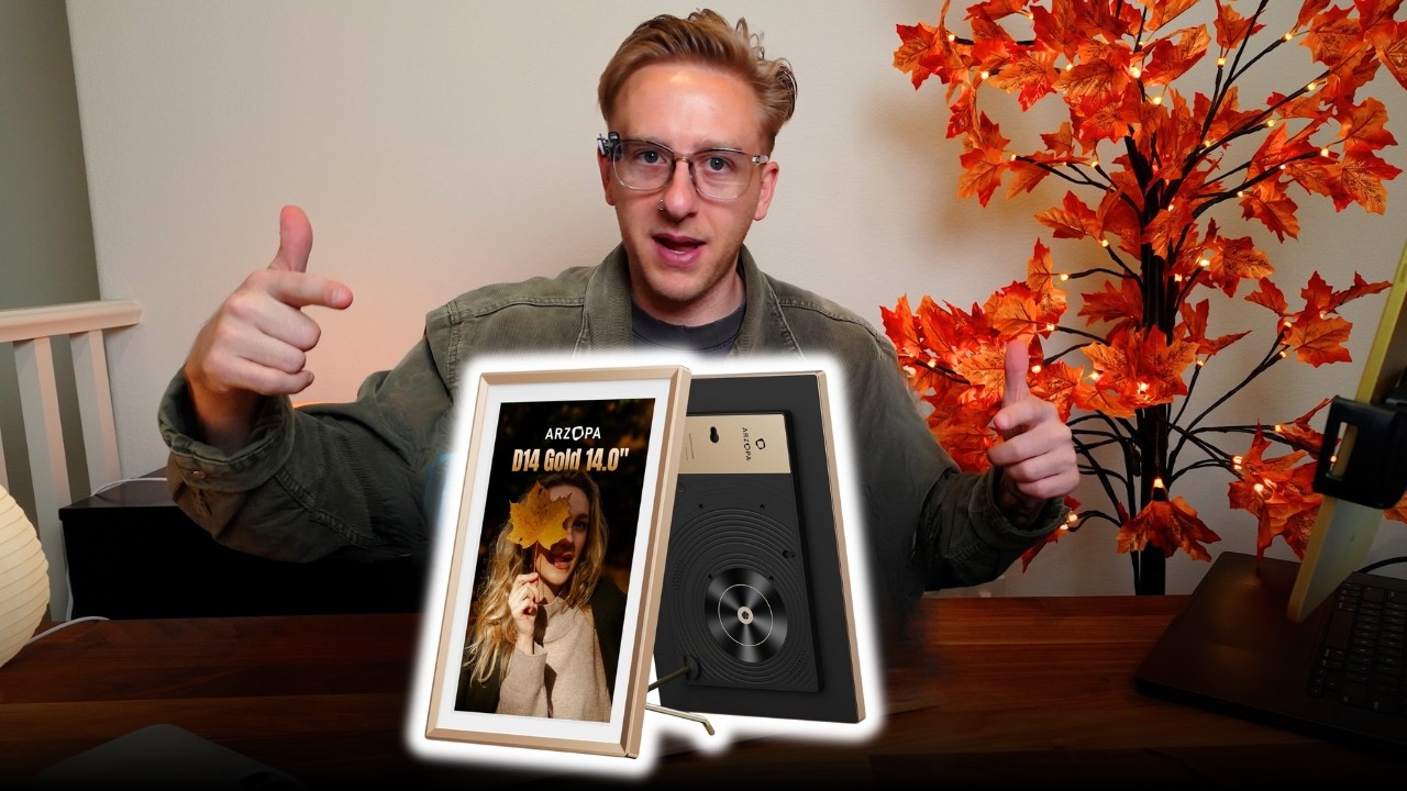 ARZOPA 14” Metal Digital Picture Frame Review | Luxury Smart Frame Worth It?