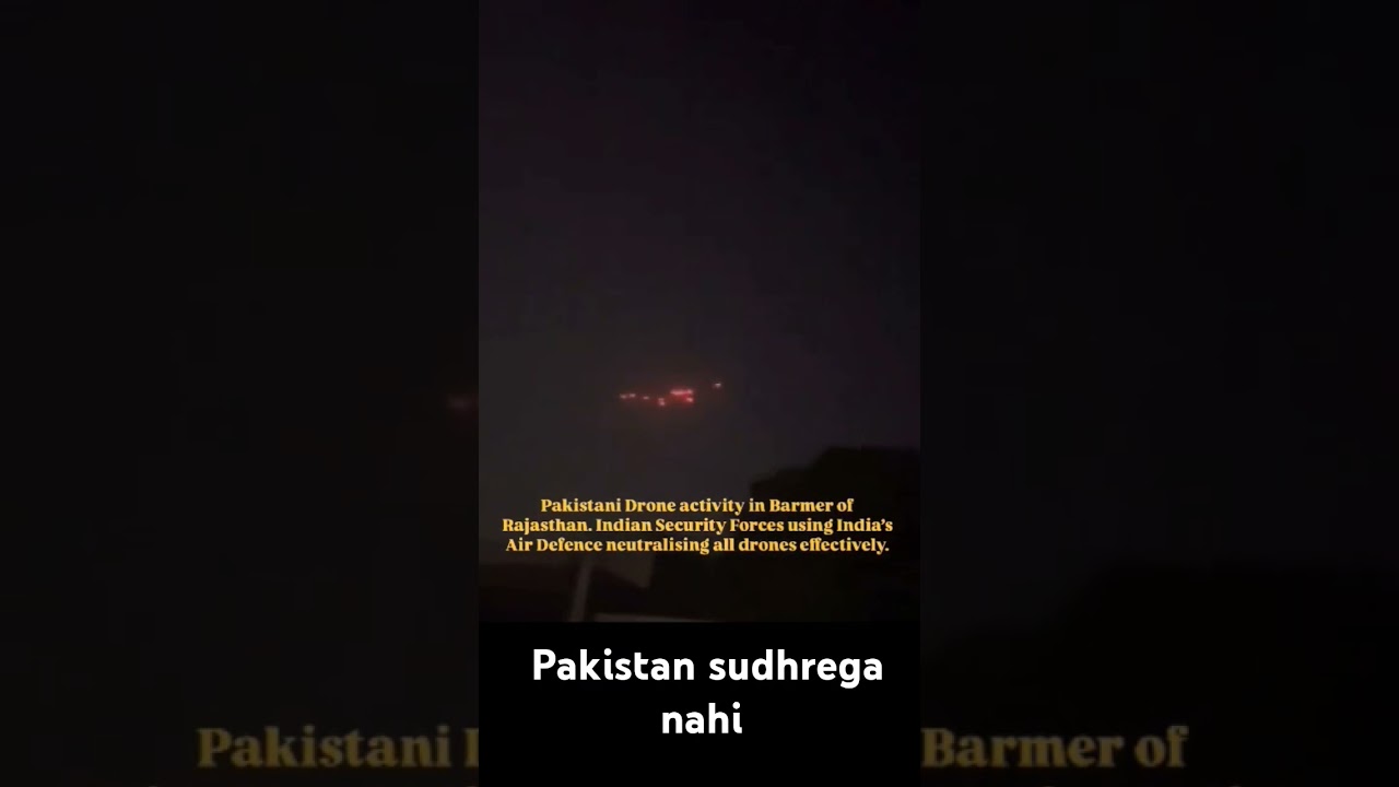 Pakistan again drone attack in jammu 