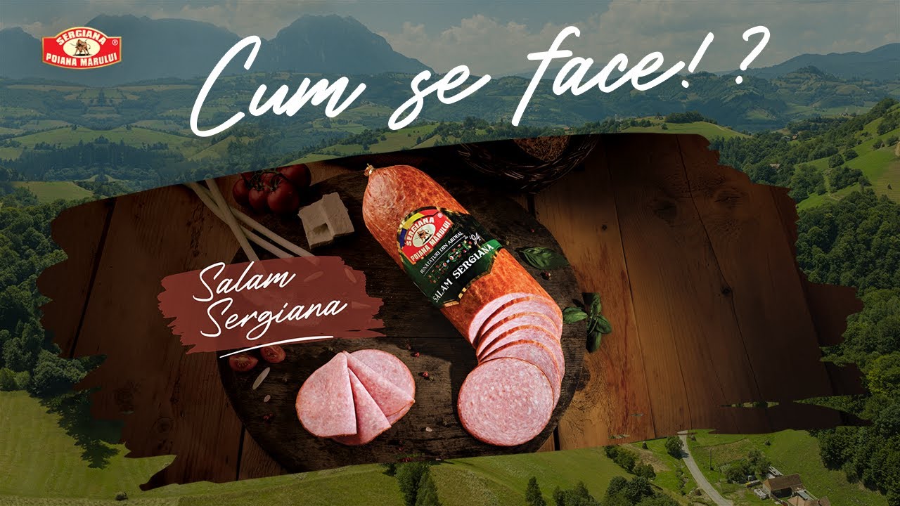 Cum se face Salamul Sergiana?