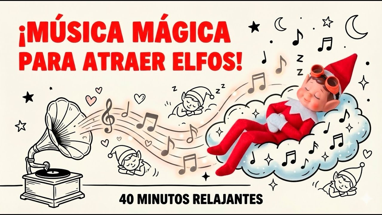 M&uacute;sica Relajante para RECARGAR la Magia de Tus ELFOS traviesos 🧝 ✨ (Canciones de Navidad Ni&ntilde;os)