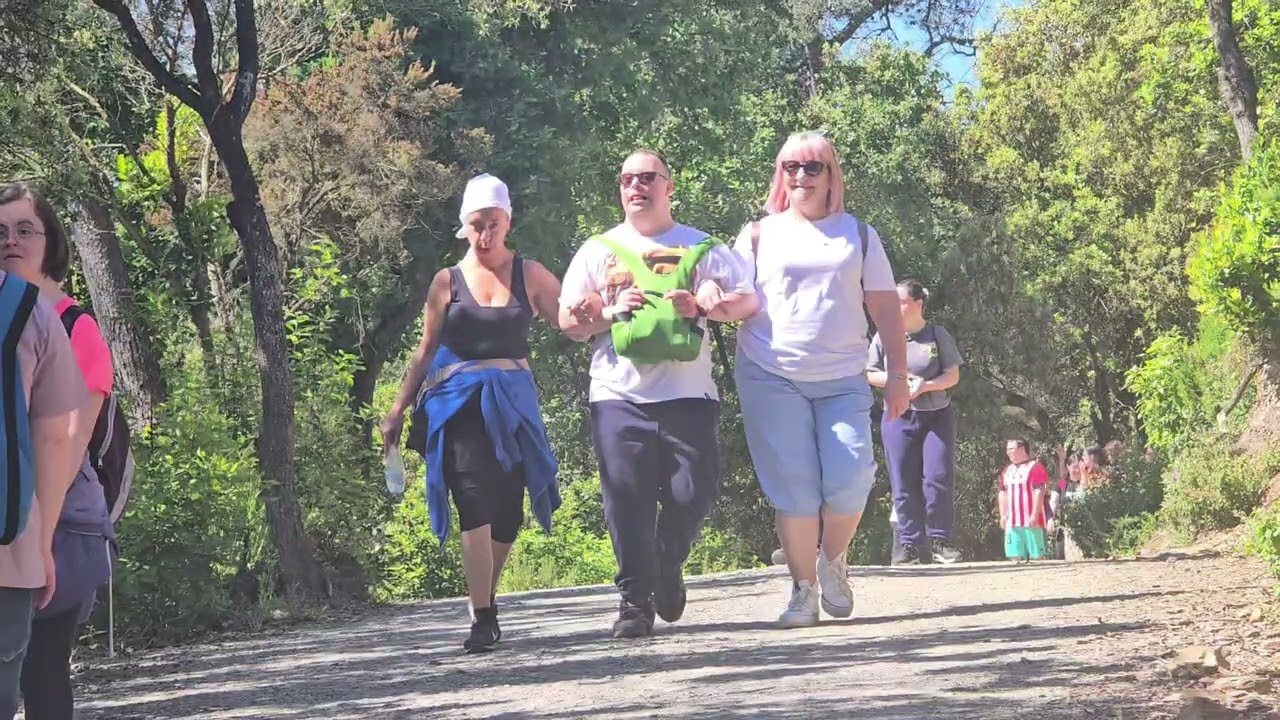 Collserola amb Servei d'Oci Inclusiu "Quedem" i Club Senderisme AXA de Todo Corazón |2025 