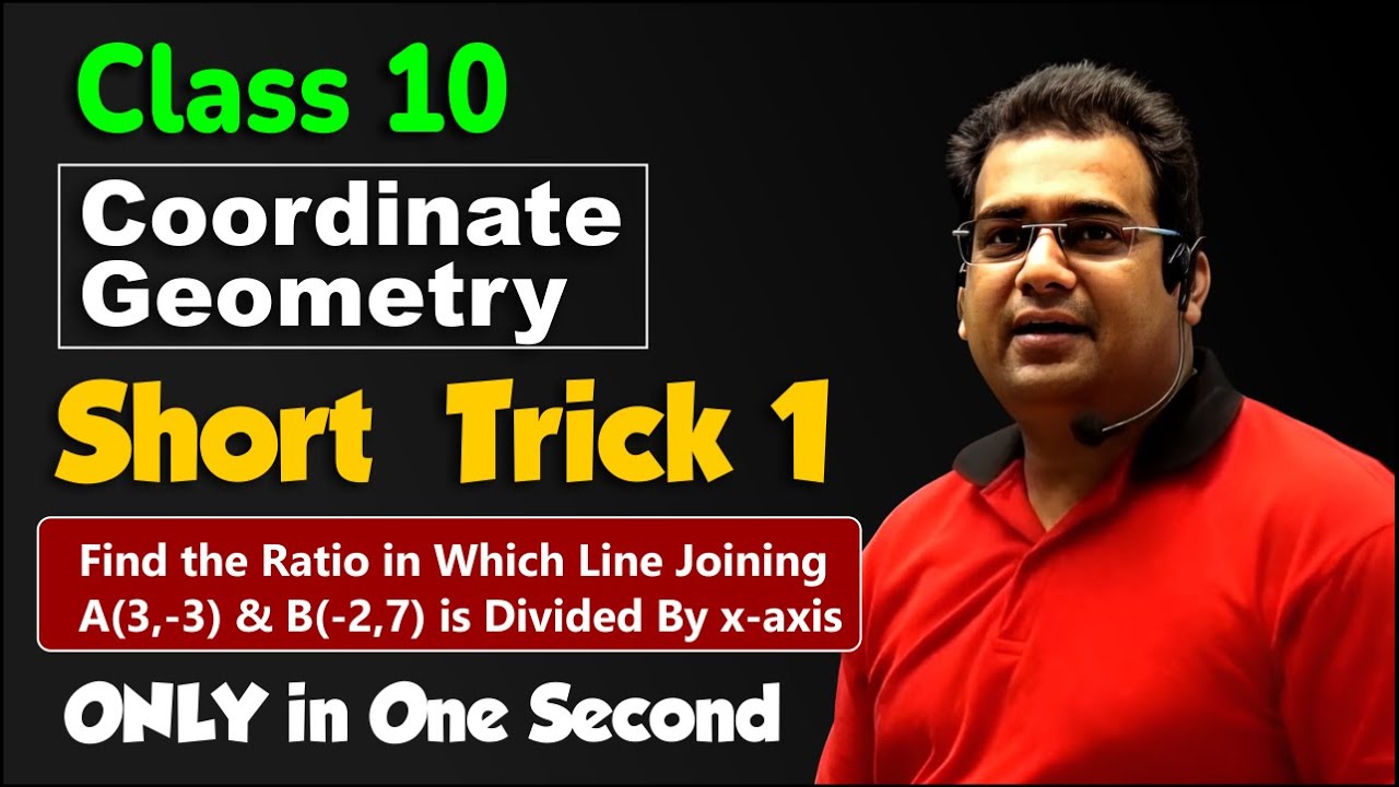 Part 1 - Coordinate Geometry Short Tricks | Class 10 Maths MCQ Tricks