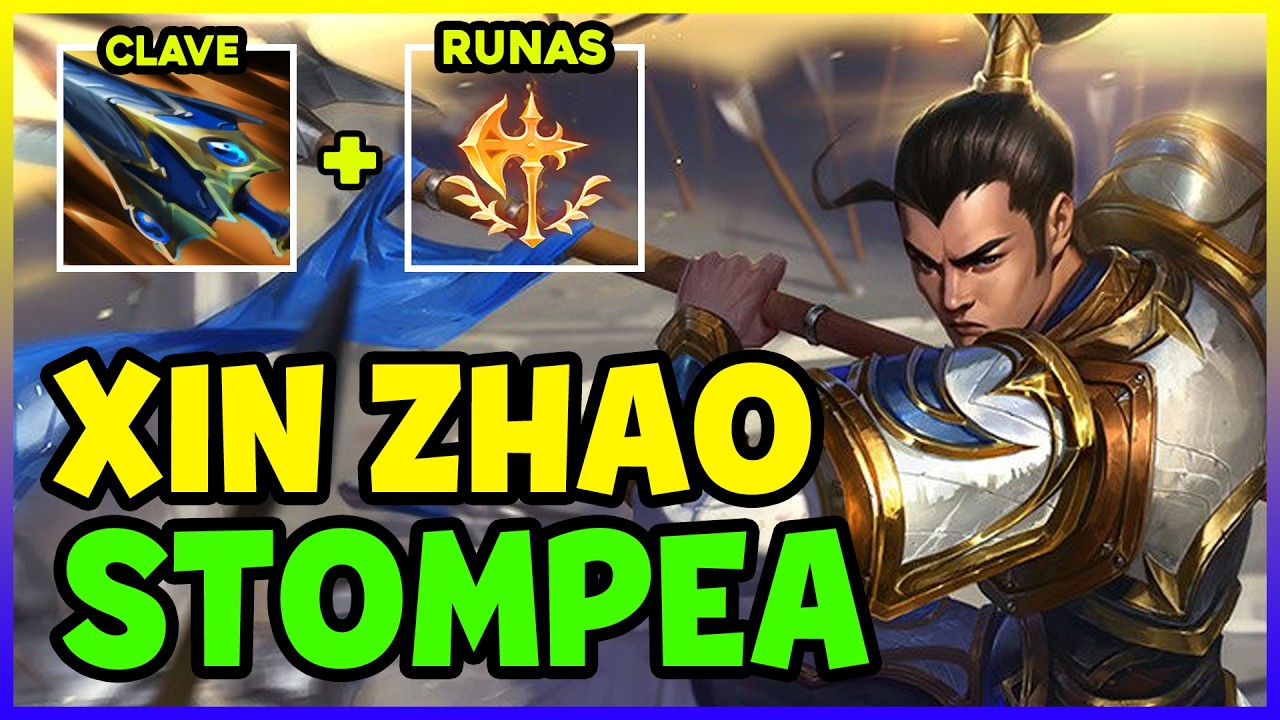 🔥 *MUY OP* COMO JUGAR XIN ZHAO JUNGLA S16 GUÍA ESPAÑOL | TEMPORADA 16 LOL 2026
