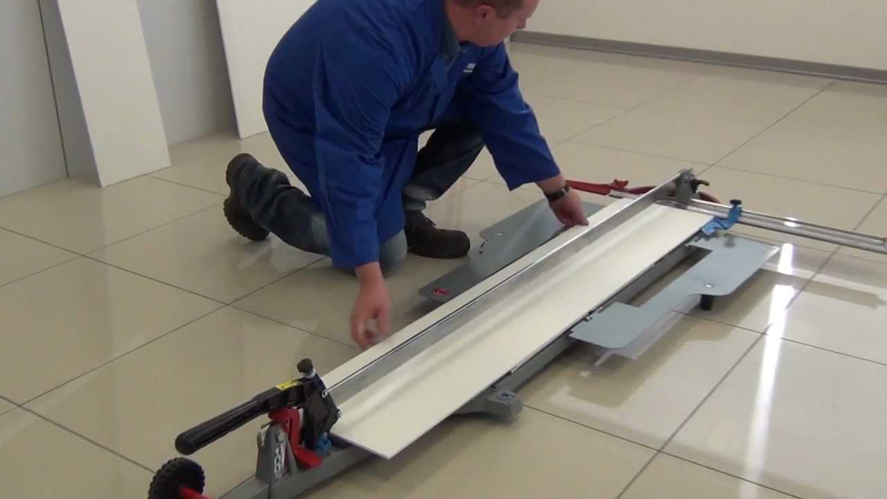 Manual tile cutter 155 cm + Vertical Support