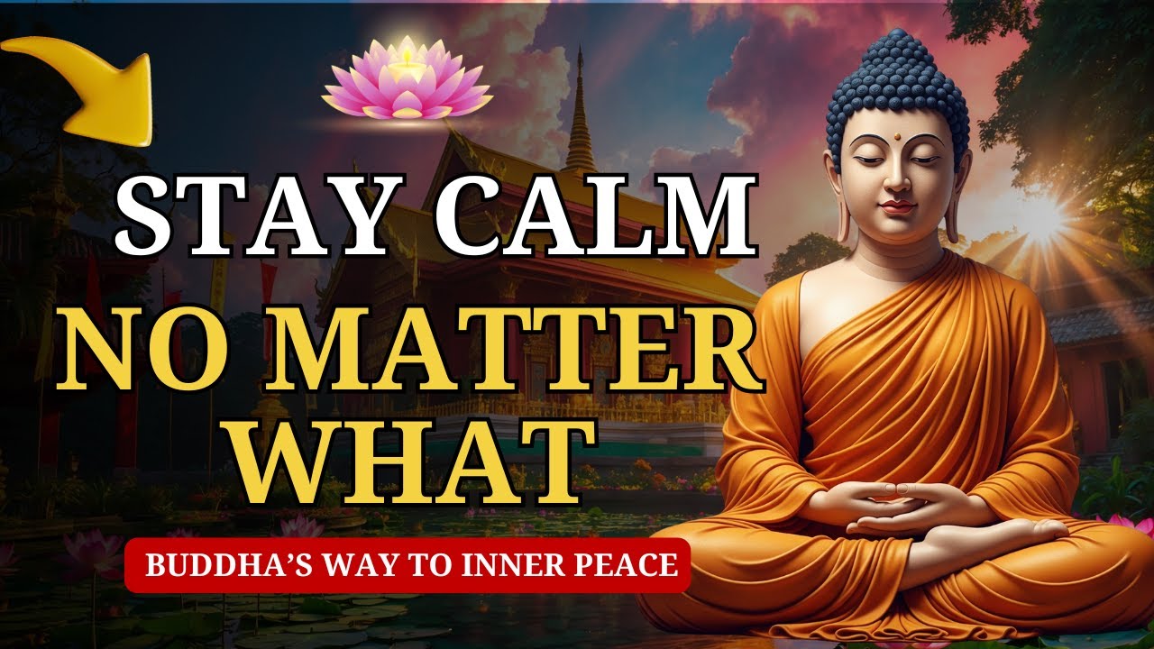 How to Stay Calm No Matter What Happens | Buddhist Teachings | Buddhist Wisdom | Buddhism