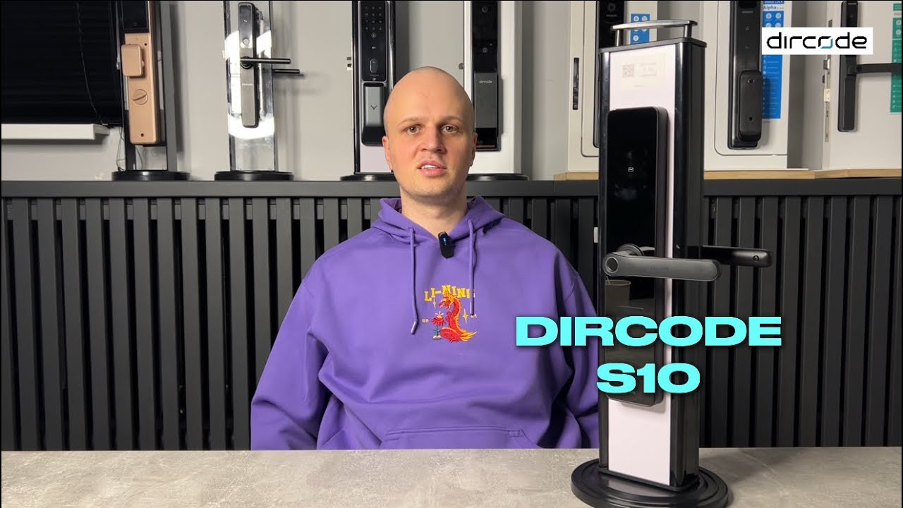 Как настроить электронный замок Dircode S10
