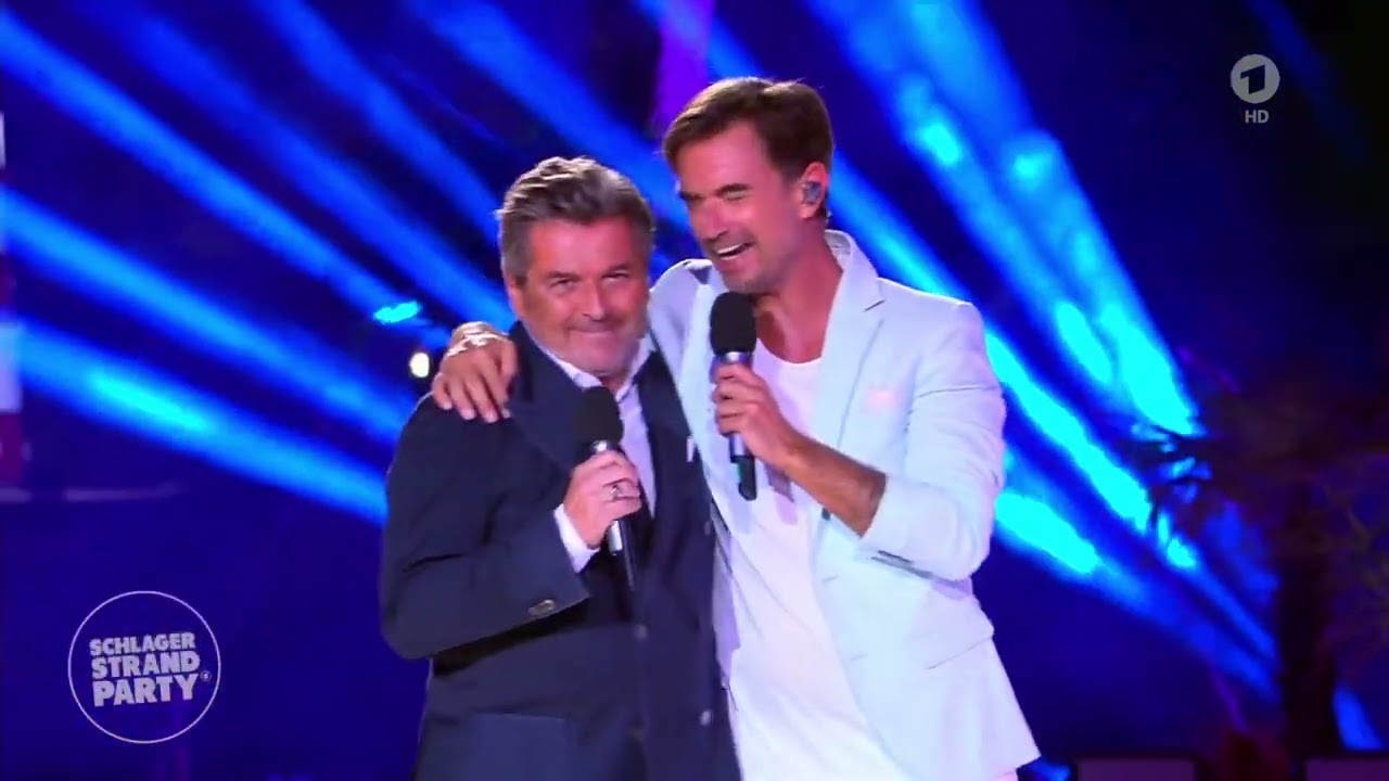 Thomas Anders & Florian Silbereisen - Hit Mix | Die große Schlager Strandparty 2023