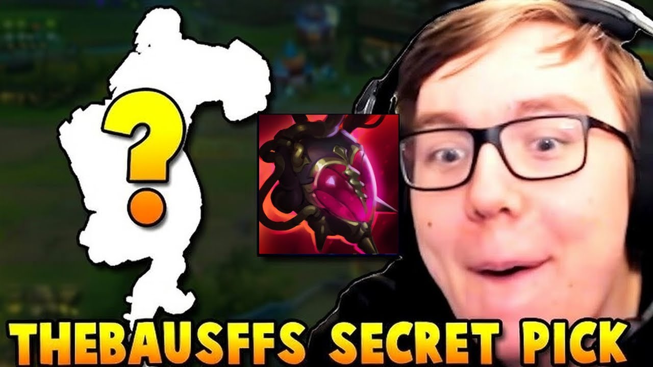 У TheBausffs появился НОВЫЙ СЕКРЕТНЫЙ ВЫБОР для Top Lane (там творится настоящий хаос)