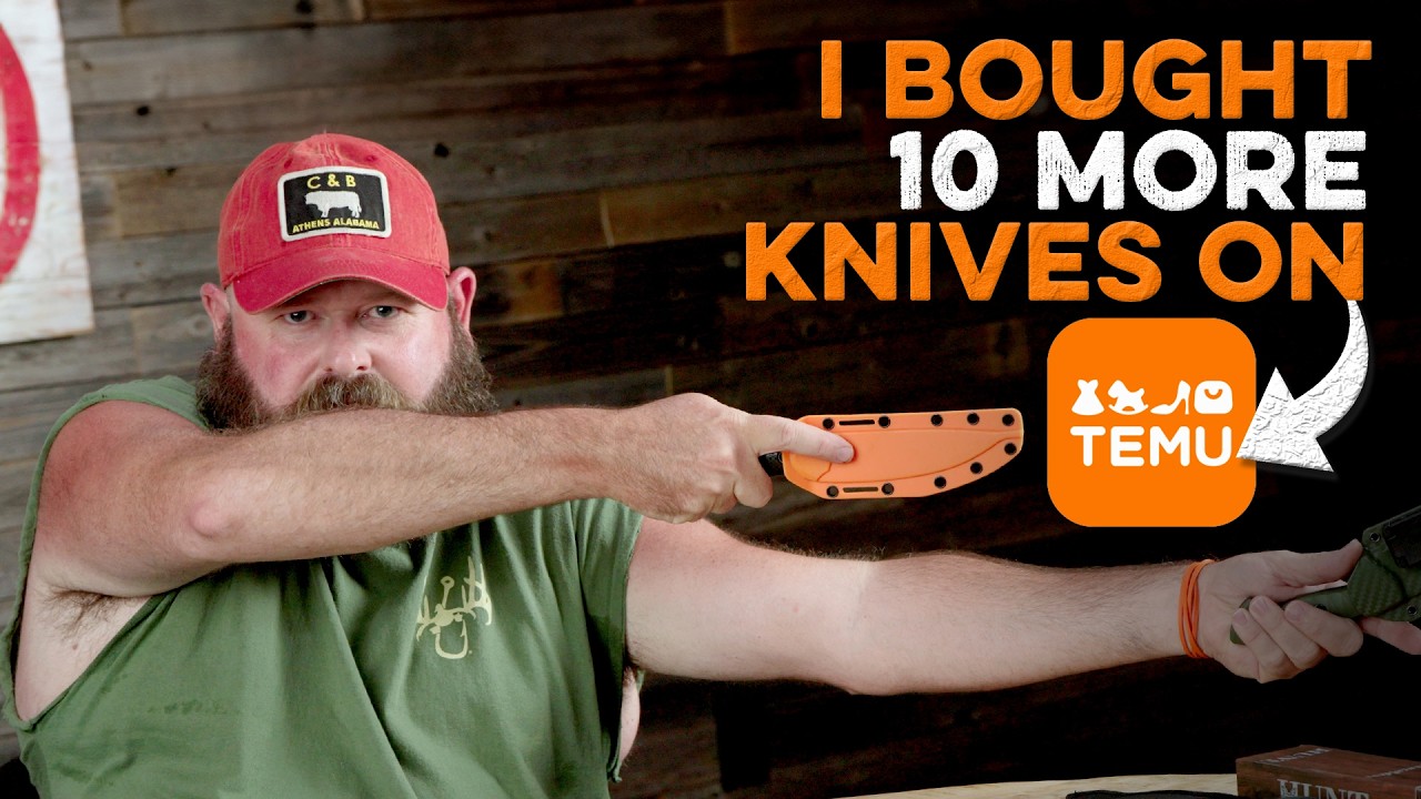 Alabama Boss Has A Temu Addiction | 10 Knock-Off Knives