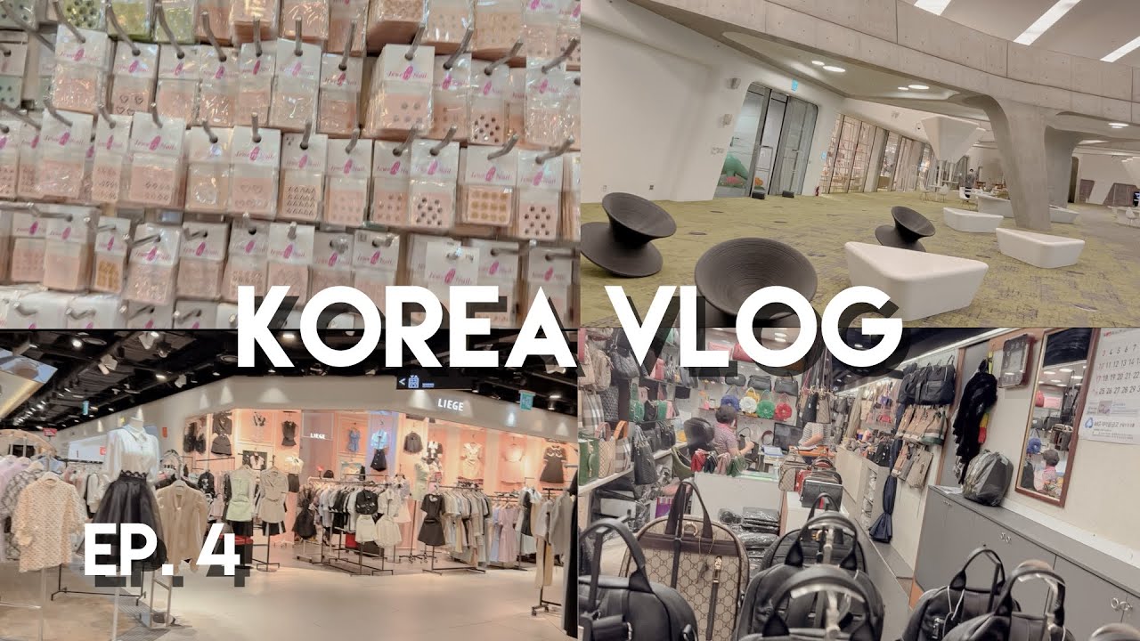[korea vlog] ep.4 | dongdaemun, food, shopping, + more!