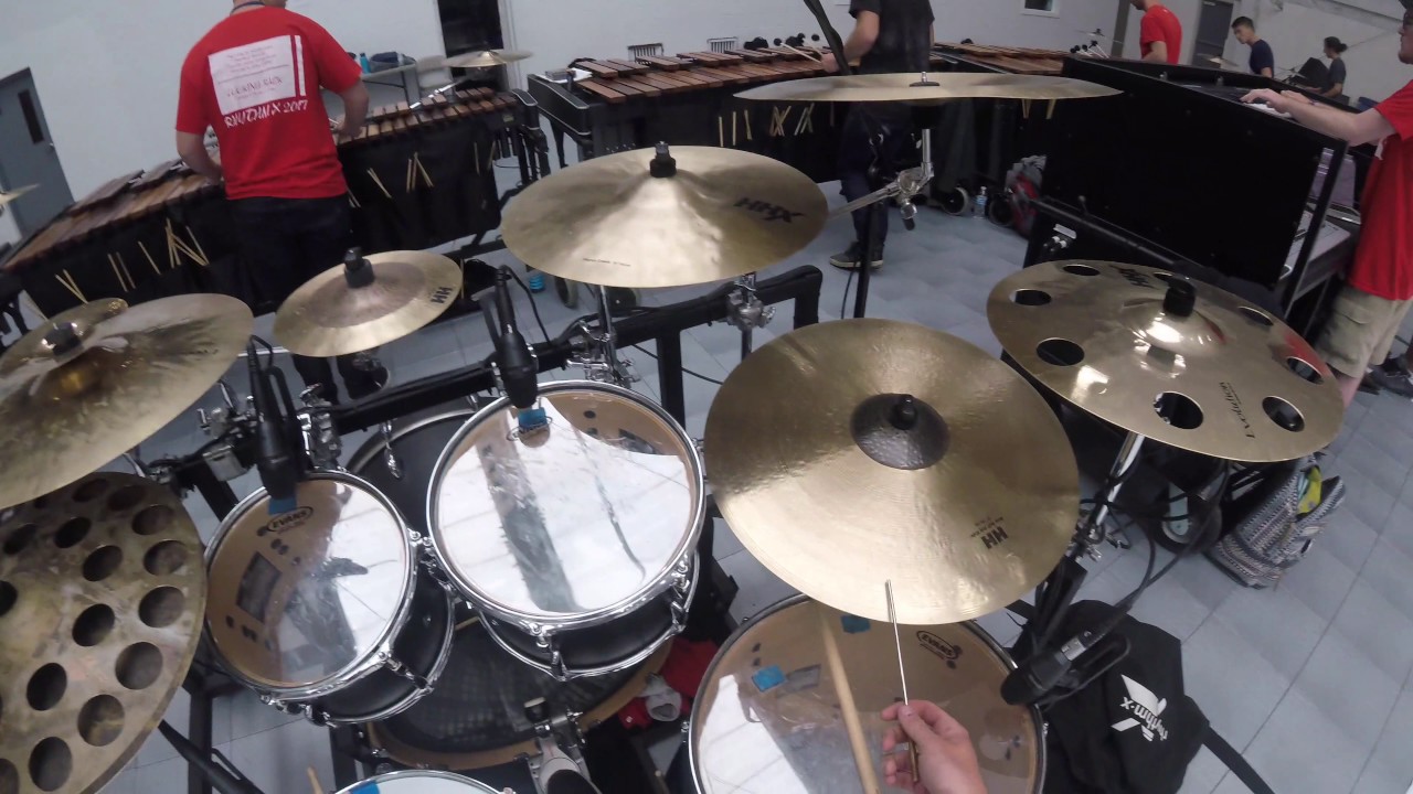 Rhythm X 2017 Drum Set Cam - Finals Morning 