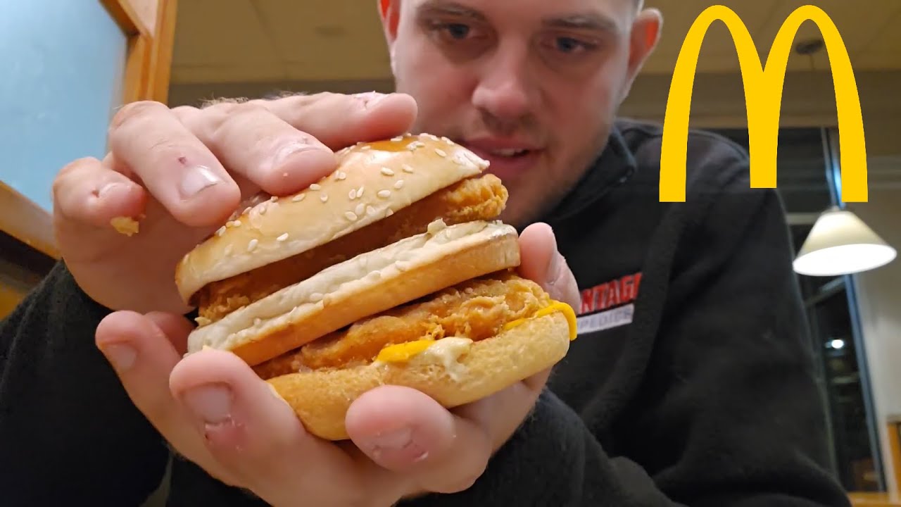 McDonald's Chicken Big Mac & Wendy's Krabby Patty Kollab Meal Review