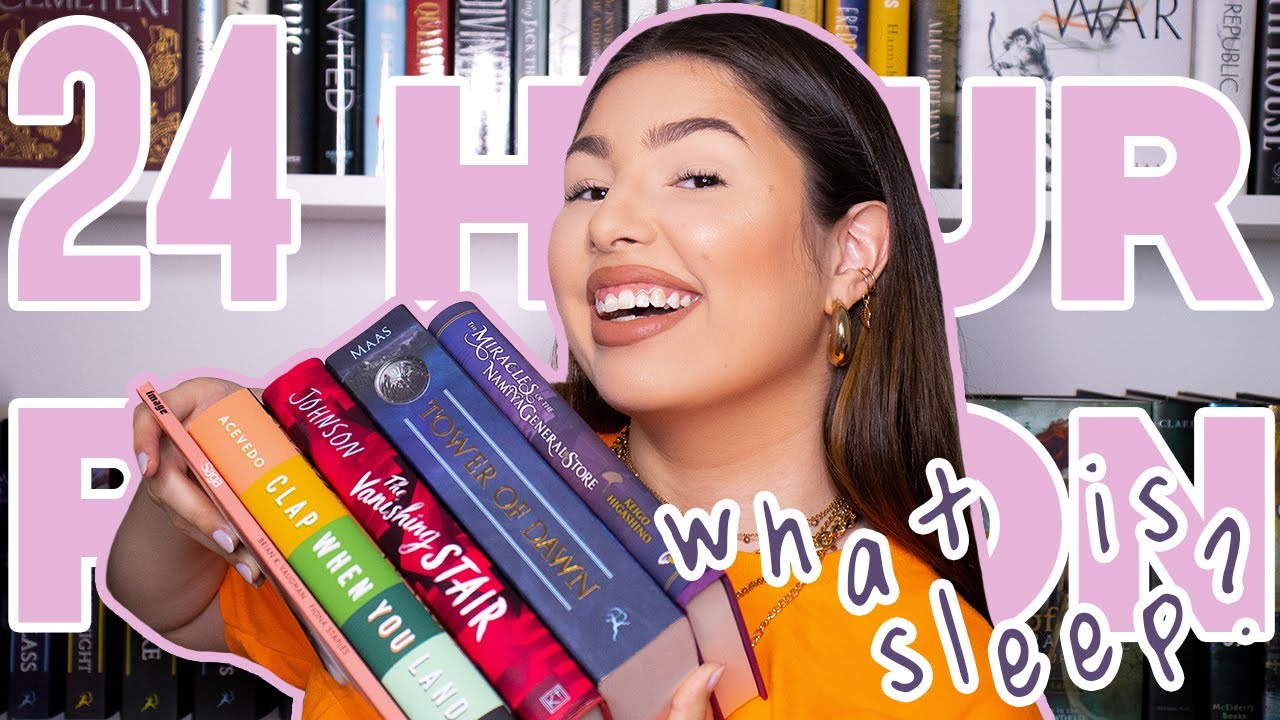 ⏰ i read for 24 hours straight?!... AGAIN // 24 hour readathon vlog