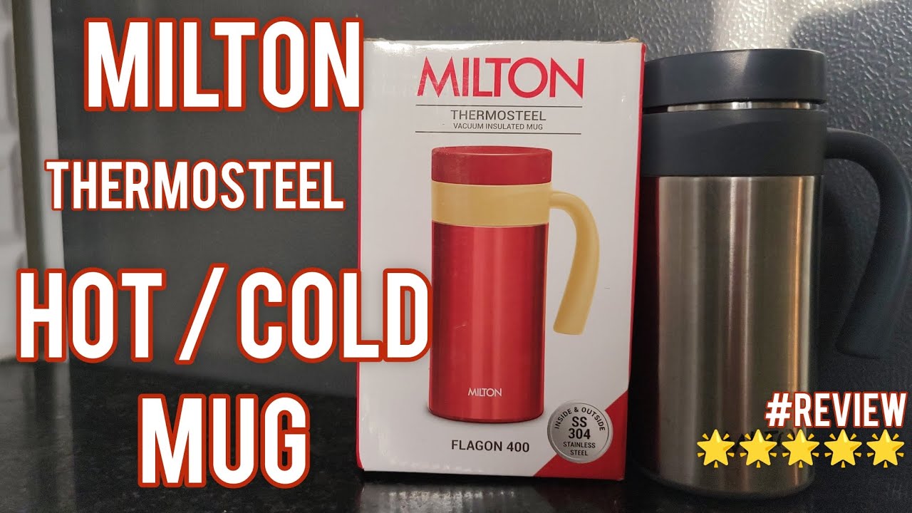 MILTON THERMOSTEEL HOT-COLD MUG || REVIEW || MIRACLEMOM || 5 🌟 QUALITY ||