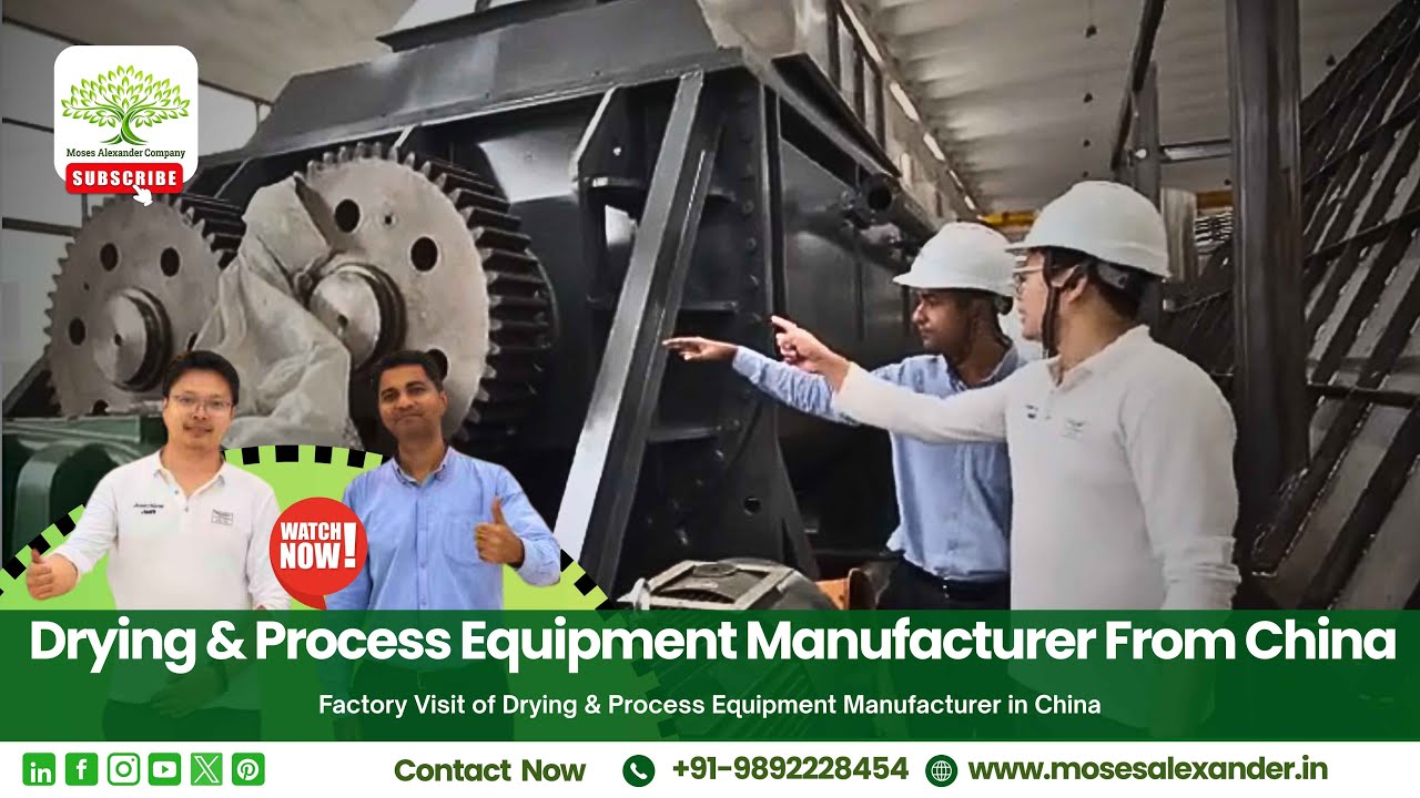 Drying & Process Equipment Manufacturer From China | Factory Visit 🇨🇳 | #manufacturing #subscribe