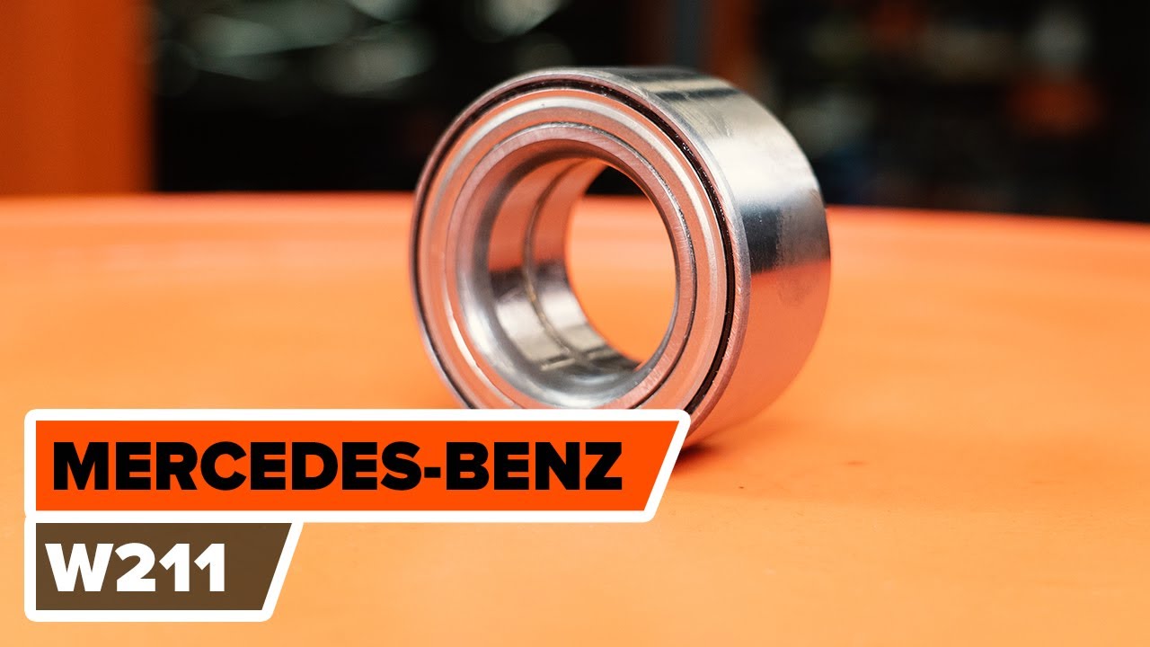 Wie MERCEDES-BENZ (W211) E-Klasse Radlager vorne wechseln [AUTODOC TUTORIAL]