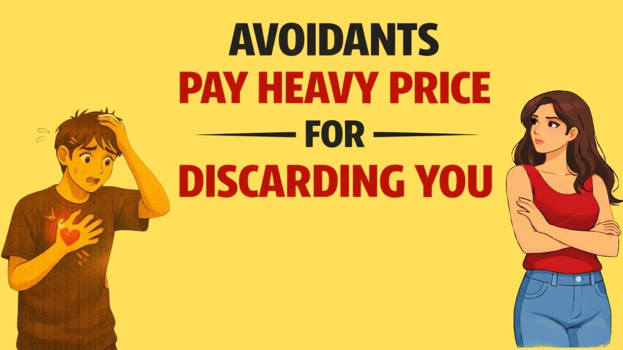 Avoidants Pay Heavy Price for Discarding You | Avoidant Attachment
