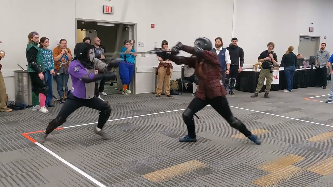 Olivia Cleymaet vs. Derek Ray: Lynx Cup 2026 Div 1 Longsword Pools