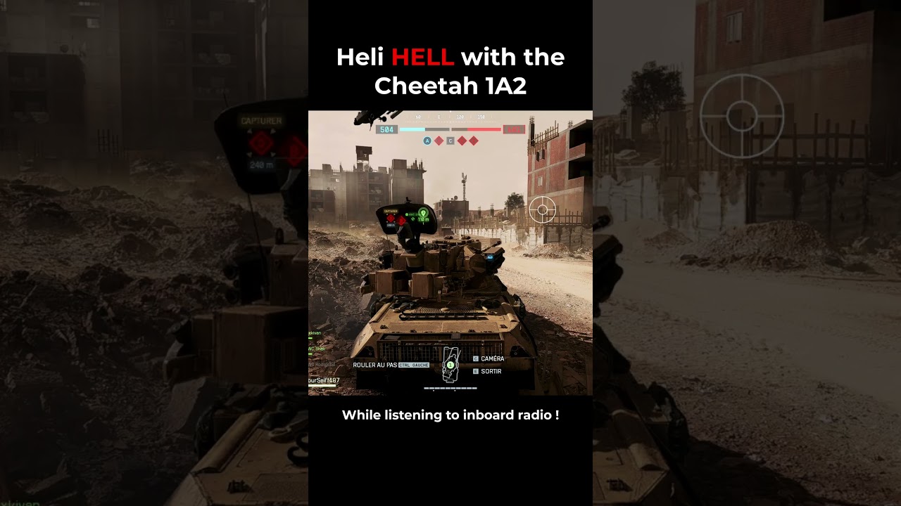 HELI HELL WITH THE Cheetah1A2 