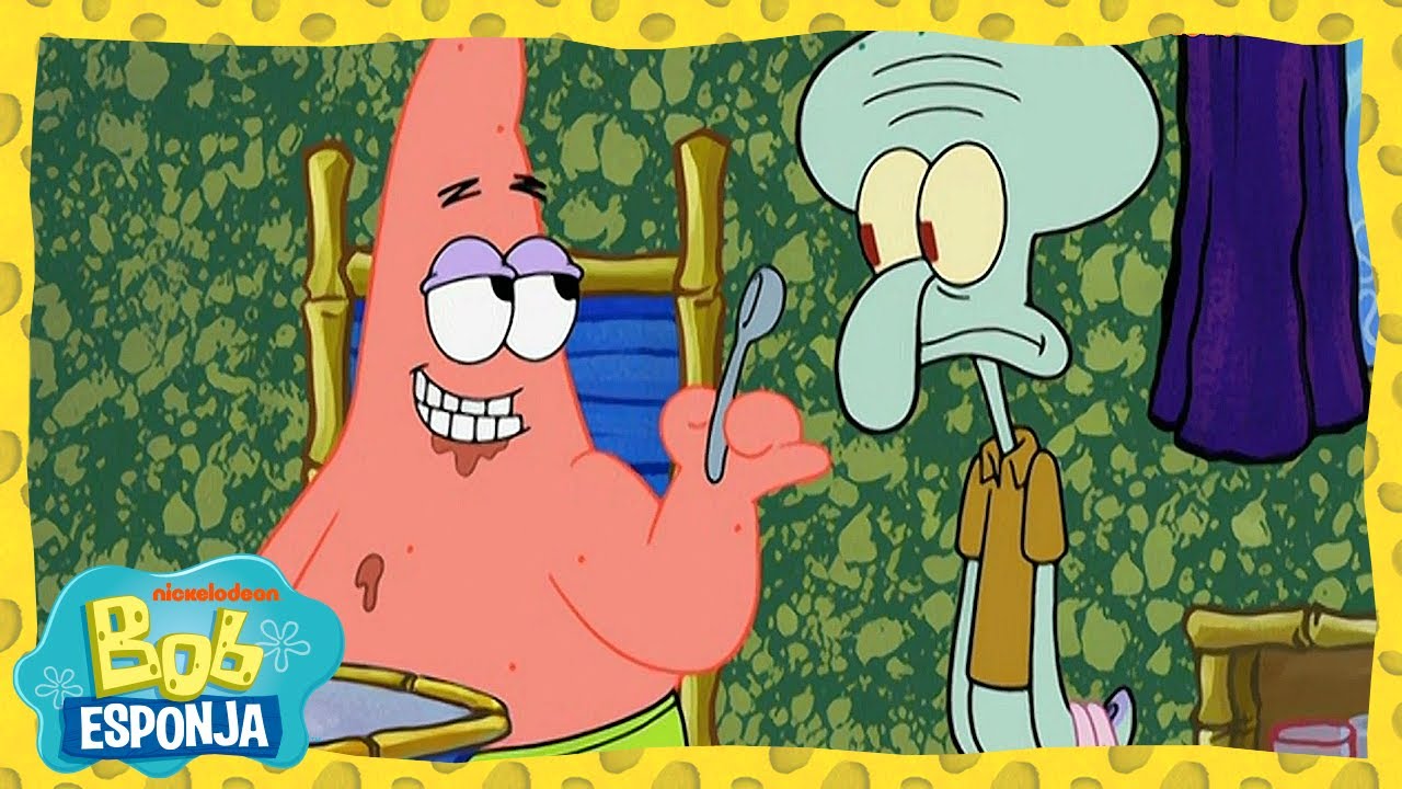 El nuevo compañero de casa de Calamardo | Bob Esponja en Español
