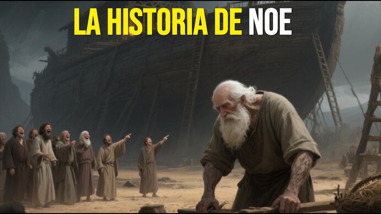 Noé y el Arca: La Fe que Salvó a la Humanidad del Diluvio | Historia Bíblica Impactante