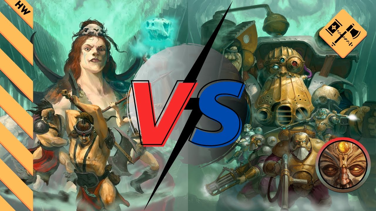 ⚔️Благословленные Охотники против Шкуродеры Тандрика | Батлрепорт (Warhammer Underworlds Beastgrave)