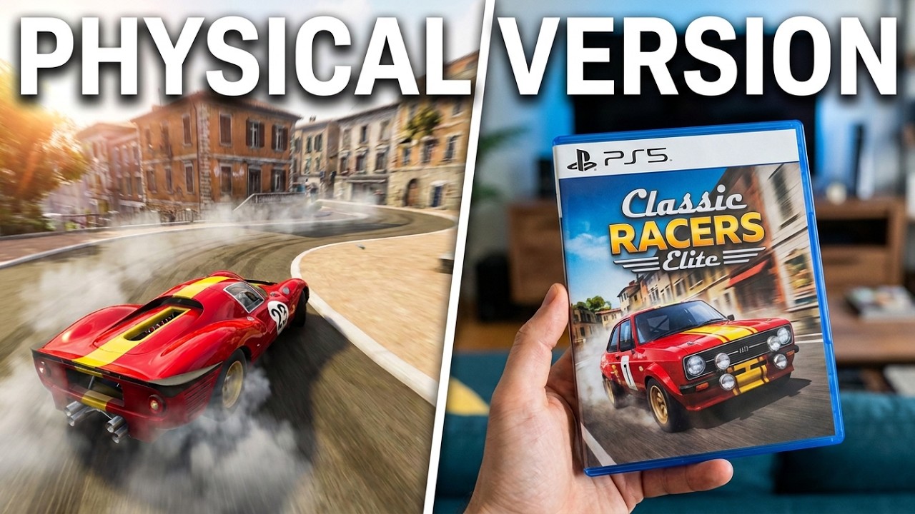 Classic Racers Elite - PlayStation 5 - Trailer - Retail [Asia English]