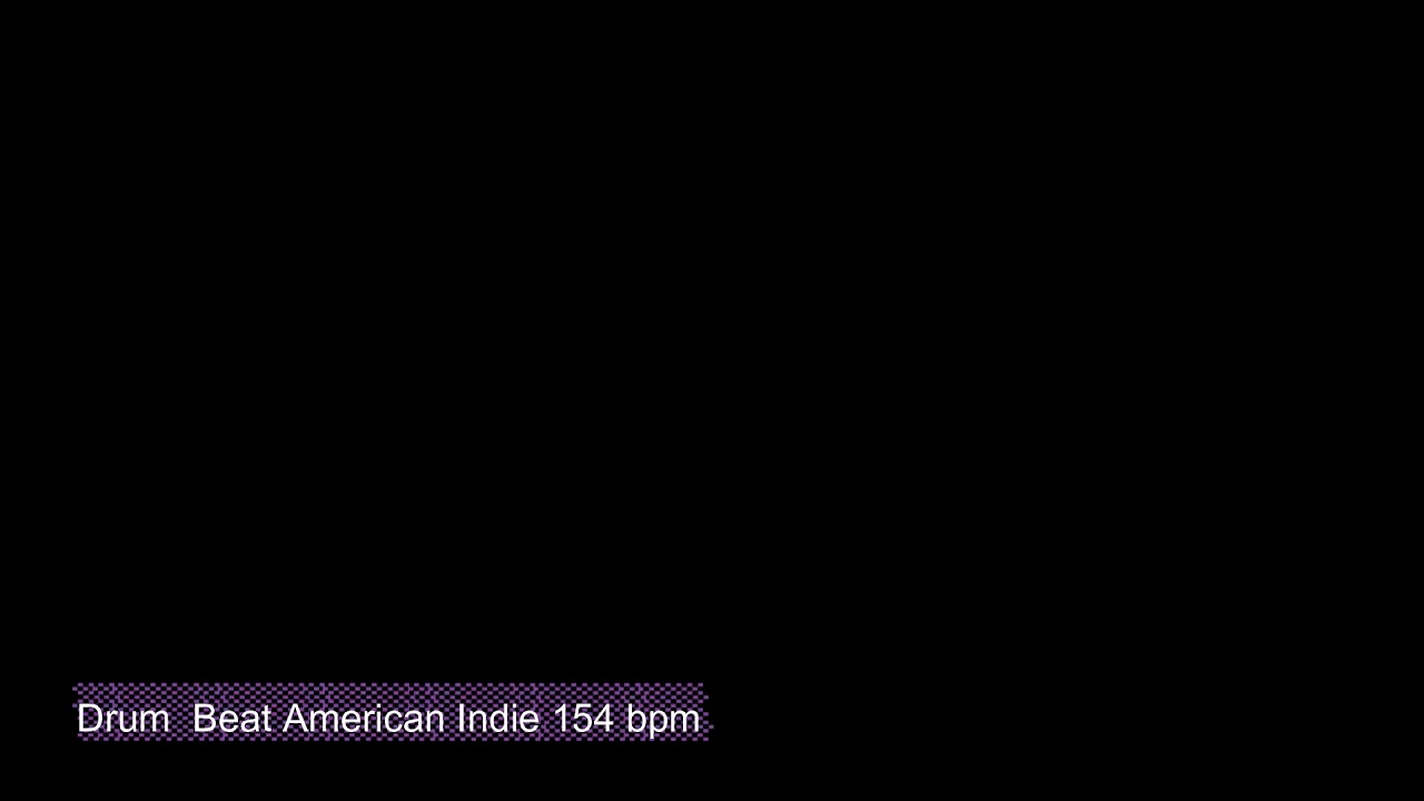 Drum  Beat American Indie 154 bpm 4/4