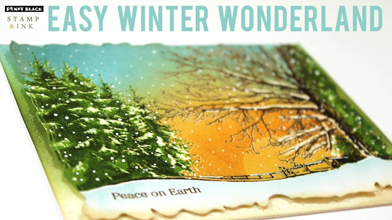 PB&J | Stamp an Easy Winter Wonderland | Penny Black 