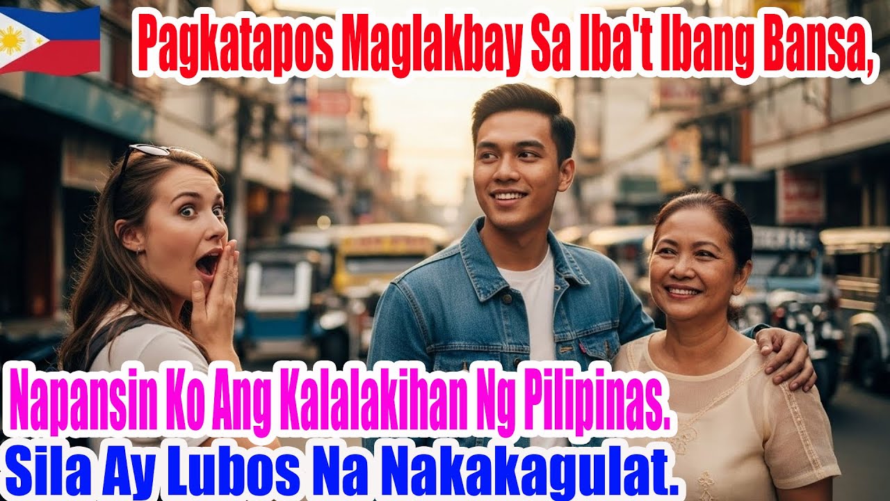 Matapos maglakbay sa maraming bansa,napagtanto ko:Pilipinong lalaki ang natatangi sa hiya sa magulan