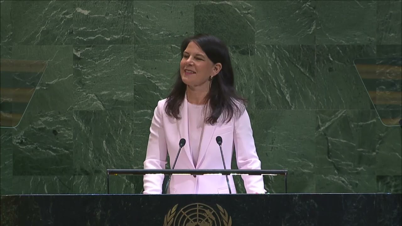 Ms Annalena Baerbock on the Priorities for the Resumed 80th Session of the GA 