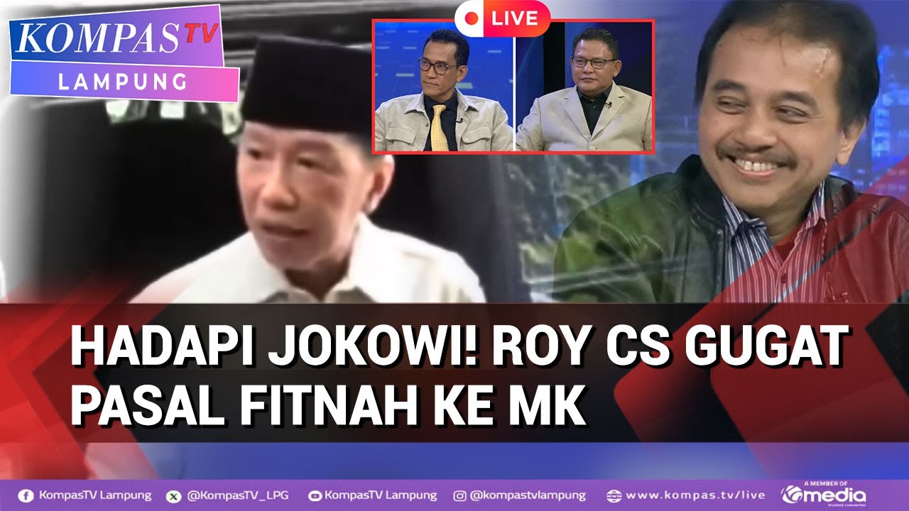 Roy Suryo Cs Gugat Pasal Fitnah ke MK, Cari Jalan Aman?