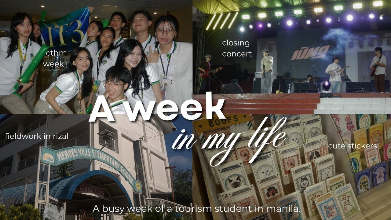 A week in my life | uni vlog, busy week, ust cthm week, iúno band, wrive pop and etc. 