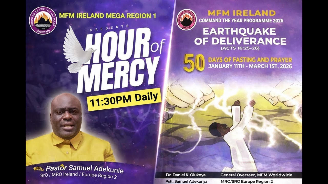HOUR OF MERCY/50 DAYS PRAYER AND FASTING. DAY 10
