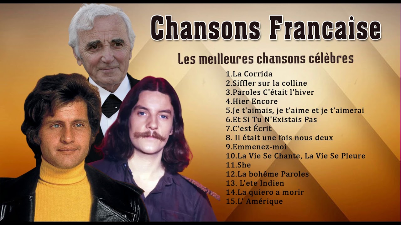 Album complet de Greatest Hits | Joe Dassin, Charles Aznavour, Francis Cabrel