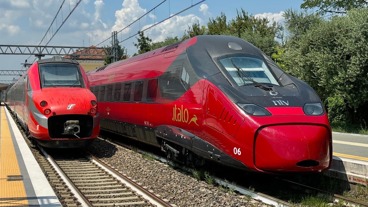 I TRENI DEVIATI DELLA MILANO-BOLOGNA E NON SOLO ALLA STAZIONE DI DESENZANO!