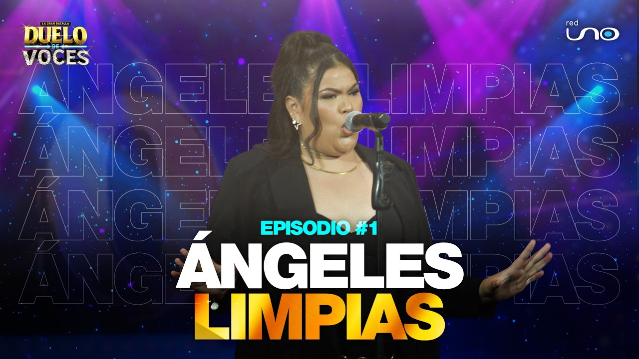 Ángeles Limpias se presenta interpretando “Todos Me Miran” de Gloria Trevi. 🎙️🔥