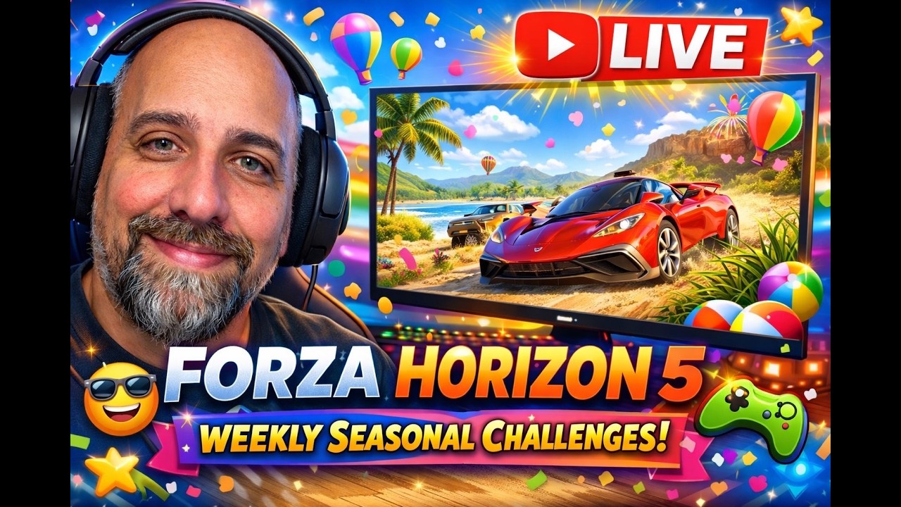 🔴LIVE - Forza Horizon 5 - New Seasonal Weekly Races!!!