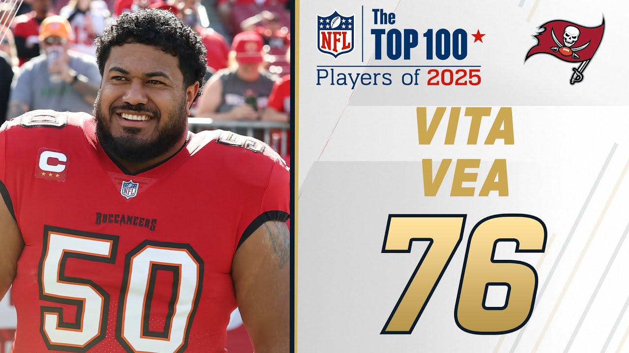 76: Vita Vea (DT, Buccaneers) | Top 100 Players of 2025