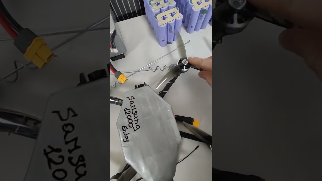 6s3p збірки акумуляторів з 21700 елементів. Molicel , Samsung