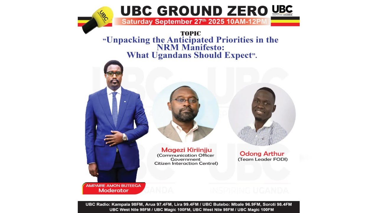 UBC GROUND ZERO WITH AMPAIRE AMON BUTEEGA || SATURDAY, SEPTEMBER 27TH 2025