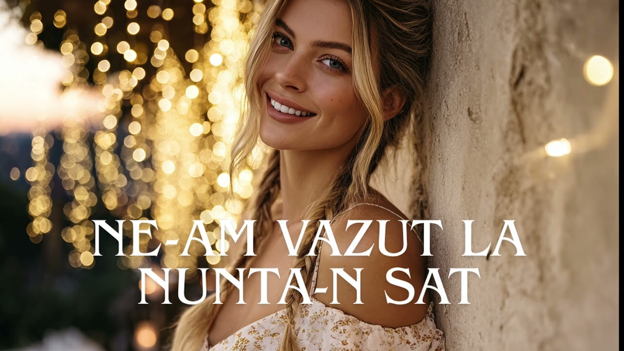 Ne-am Vazut La Nunta-n Sat  |  Muzică Românească Emoțională