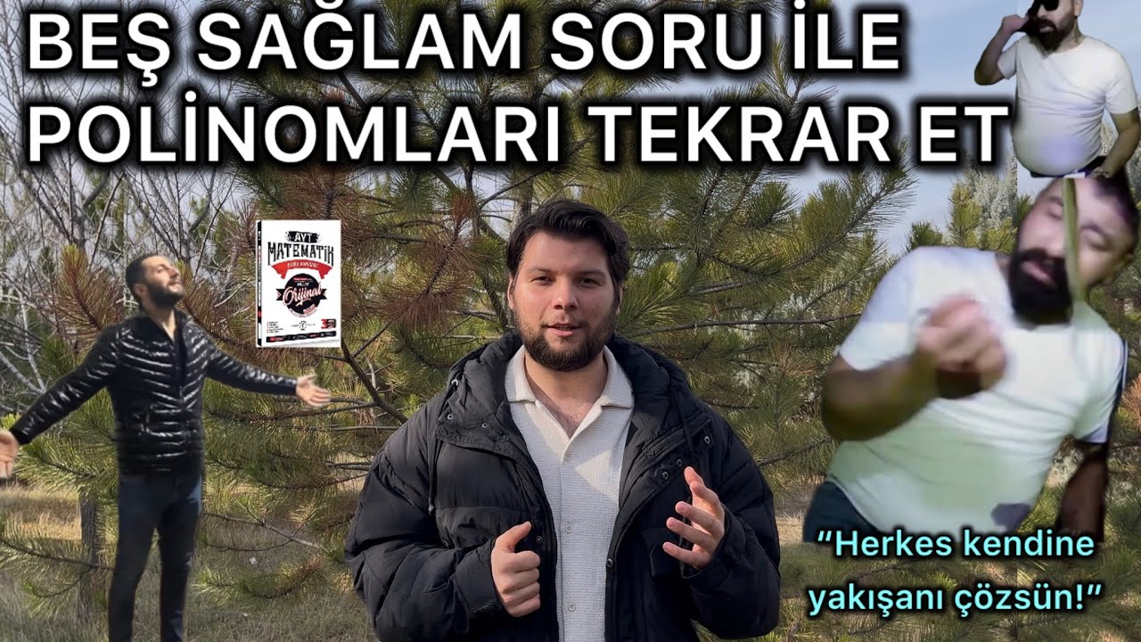 ÖSYM’NİN SEVDİĞİ POLİNOM TİPLERİ | 5 SAĞLAM SORU #aytmatematik #yks #yks2026 