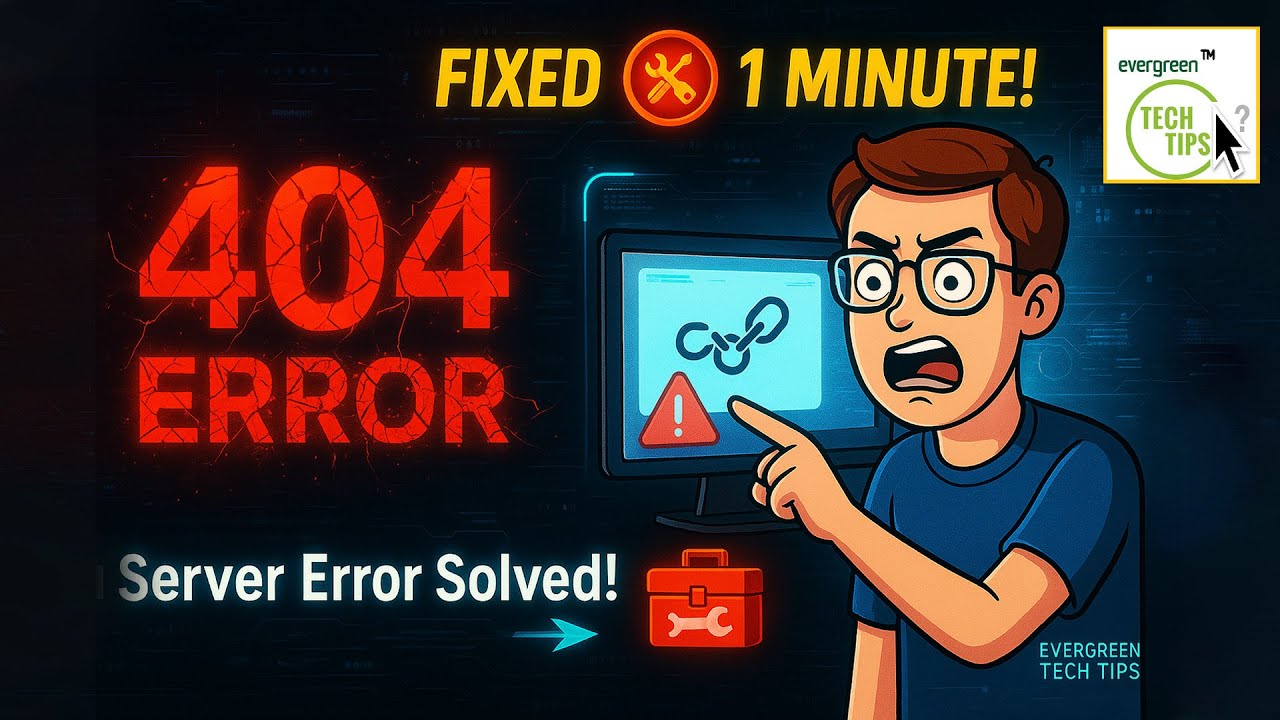 404 Not Found | The Resource Requested Could Not Be Found On This Server! [Fixed]